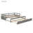Roomfitters Extending Daybed with Trundle, Durable Wooden Daybed with Trundle-114675897