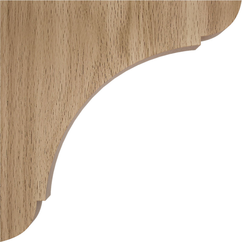 Support olympique en bois, Chêne rouge, H 6 po x l 1,75 po x P 6 po