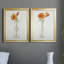 «California Poppy Vase I», reproduction encadrée de qualité supérieure - prête à être accrochée-2125656886-2125656881