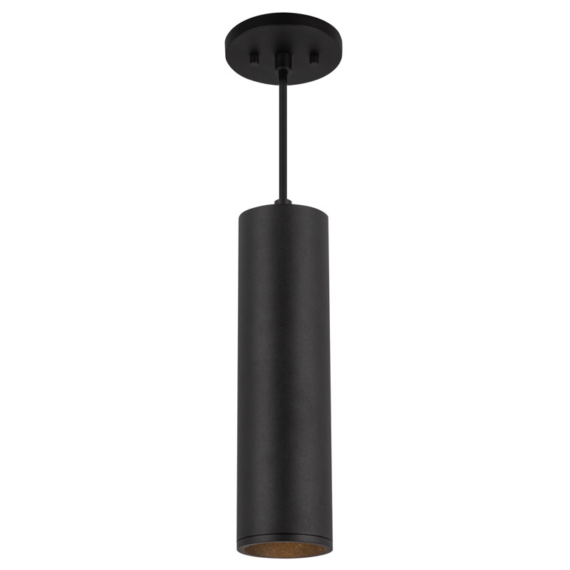 Lorna 1 - Light LED Pendant, Black