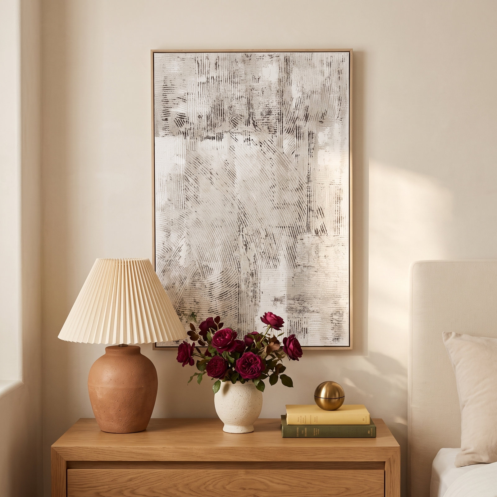Textured Abstract Gray Wood Wall Art