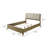 Upholstered Panel Bed Natural Pine-1616278568