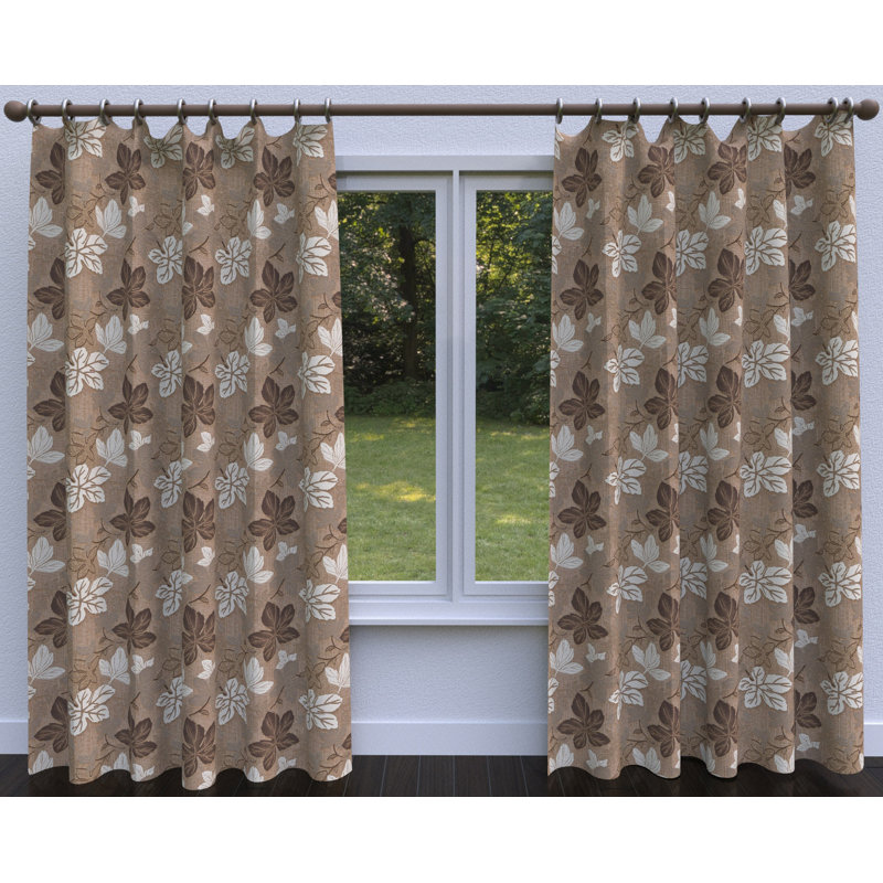 Tissu tweed de feuilles métalliques, Beige