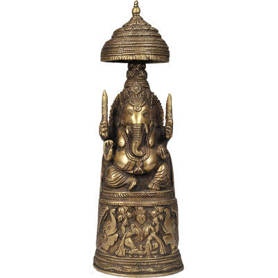 Obidiah le roi Ganesha avec Lakshmi Ji