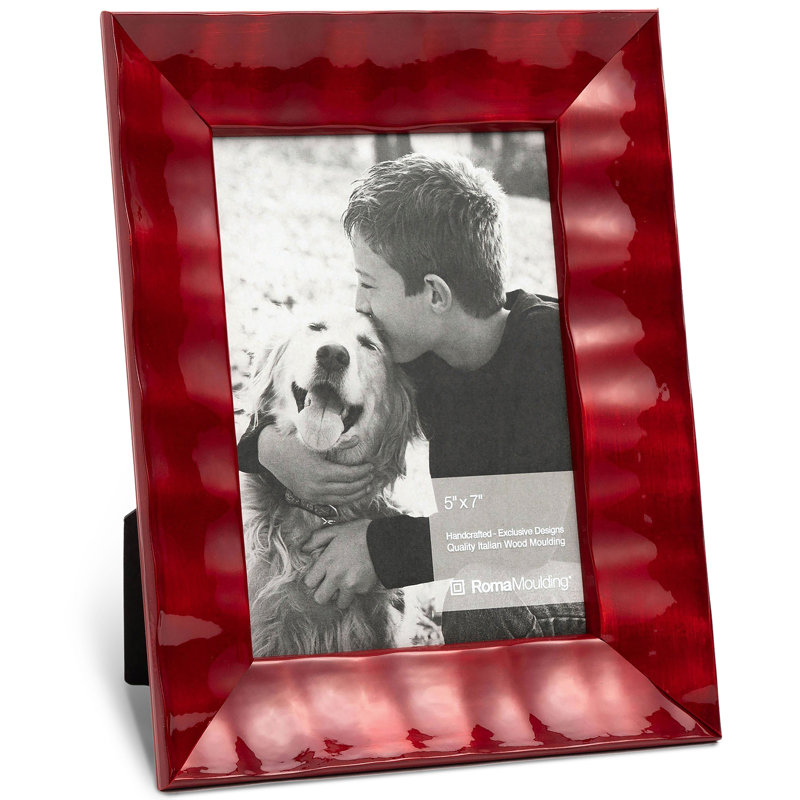 Lavo Red Wood Picture Frame, 4" x 6"