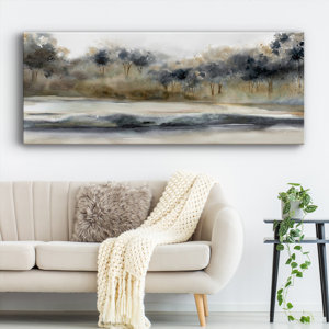 Silent River - Wrapped Canvas Print