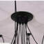 Sechrist 8 - Light Black Cluster Pendant