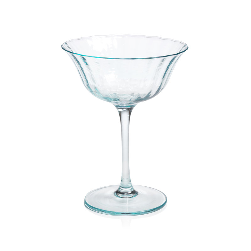 Apéritif 4-Piece Set Summer Cocktail Coupe Glasses, Sapphire