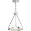 Luminaire d'intérieur en nickel poli à 3 lumières Paytience
