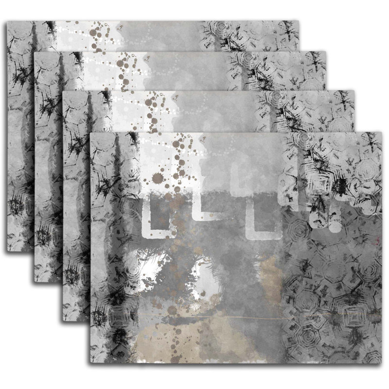 Napperon abstrait en polyester
