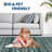 Vintage Machine Washable Rug for Living Room, Non Slip Non Shedding Ultra-Thin Retro Carpet, Stain-Resistant Indoor Foldable Print Soft Rug for Nursery Bedroom-1873093595