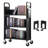 49.2'' H x 31.1'' W Book Cart with Wheels-96801400