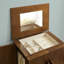 Armoire pour bijoux avec miroir Naithan-482776397