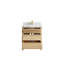 30 po Elizabeth X P 22 po D Meuble-lavabo simple avec 2 po-109690899