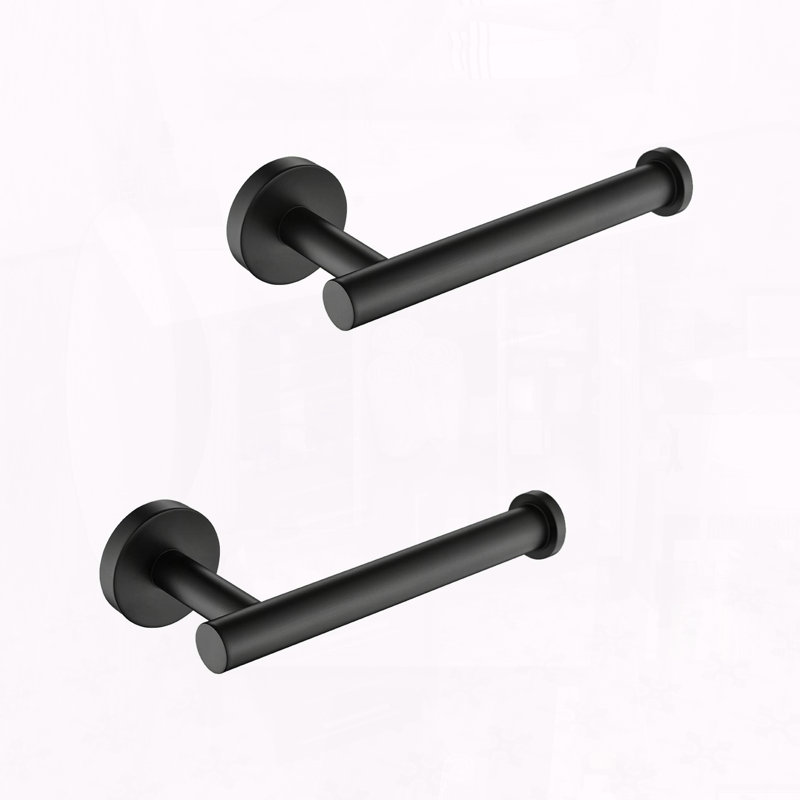2-Pack Wall-Mounted Paper Towel Holder with Stainless Steel & Hidden Screw Holes