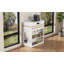 Table de salle à manger extensible avec plateau pliable, table de bar avec tiroirs, prise de courant et roulettes, buffet multifonctionnel pour îlot de cuisine-610457205