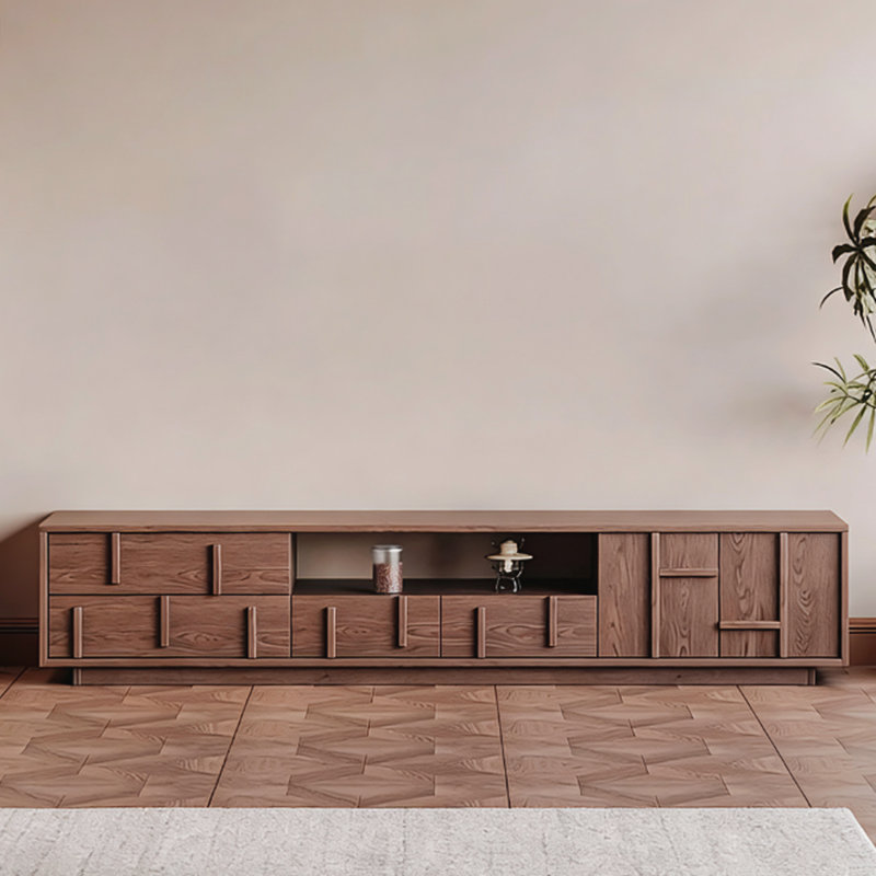 Meuble télé Modern, H 17,72 po x L 78,74 po x l 15,75 po