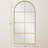 Lachlan Arch Metal Window Pane Wall Mirror-1043613043
