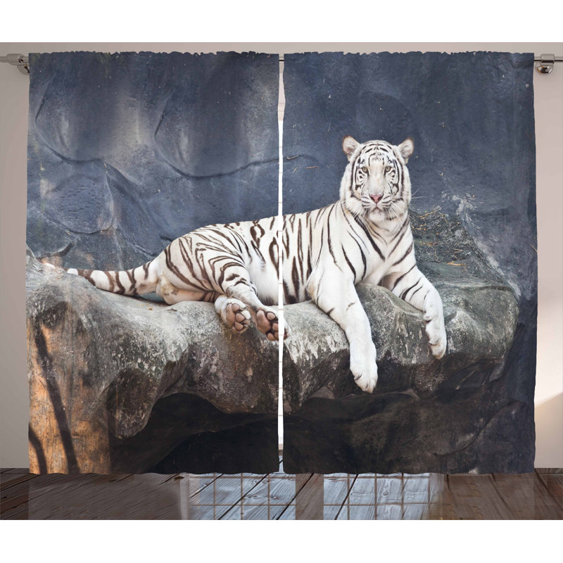 Semi Sheer Curtain Pair, 54" W x 90" L