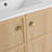 Wall-Mounted Bathroom Vanity, 2-Soft Closing Door, Plywood (Excluding Sink)