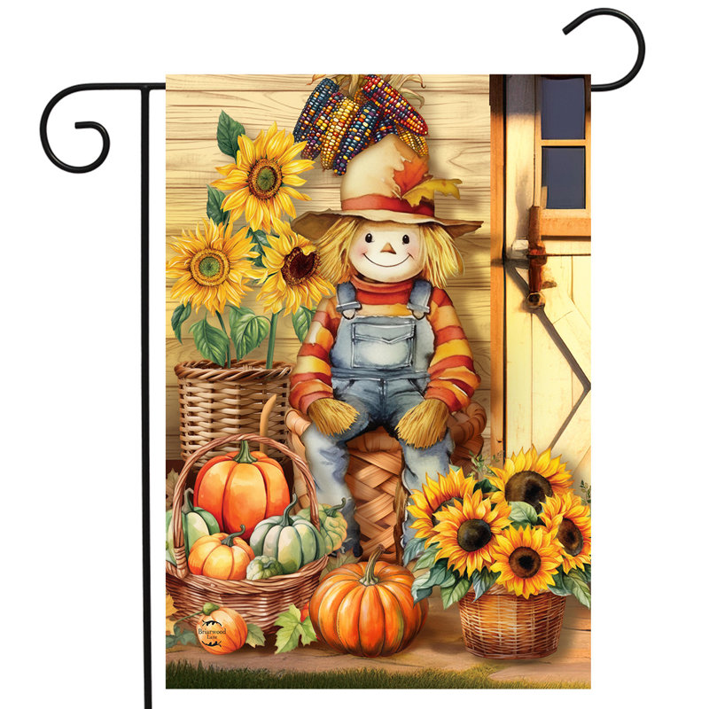 Drapeau de jardin Country Scarecrow
