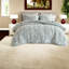 -Piece King Bedding Sets, Polyester, Modern Green Comforter for Home