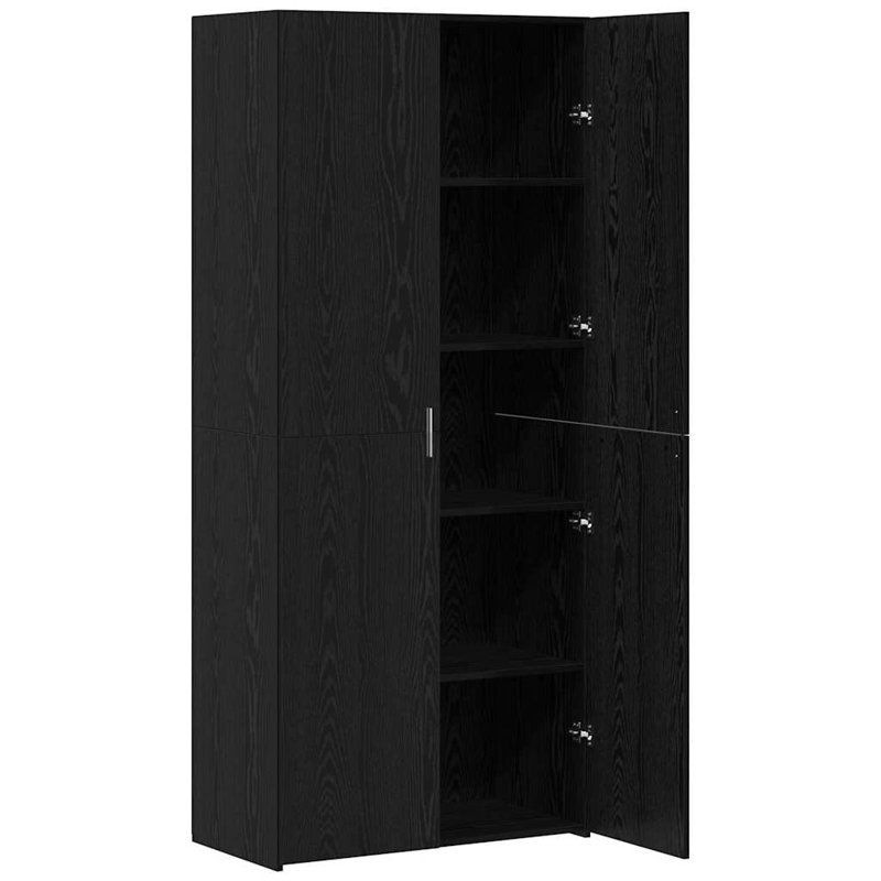 Highboard, Black Oak