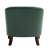 Emberly 30.12" Wide Tufted Faux Leather Barrel Club Chair-1958009527