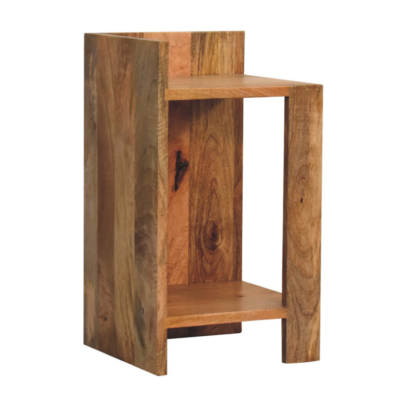 Sebastien 28cm W Solid Wood Bedside Table