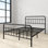 Lit plateforme moderne en métal 42 po Zinus Florence