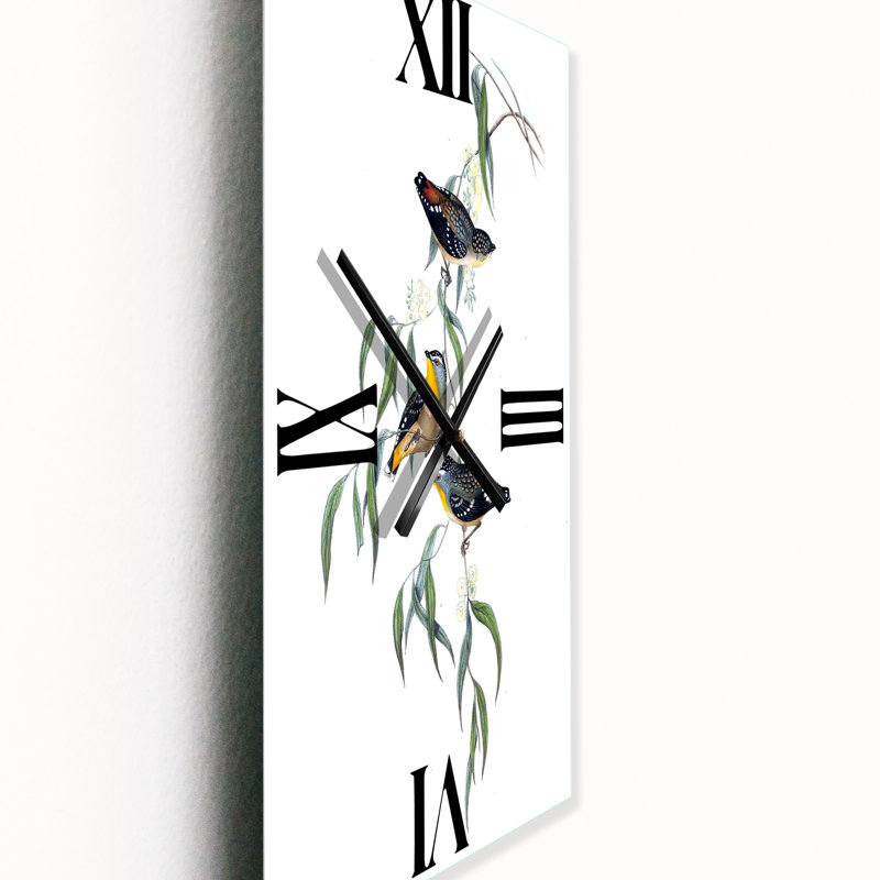Horloge murale Bird Life III, Petit