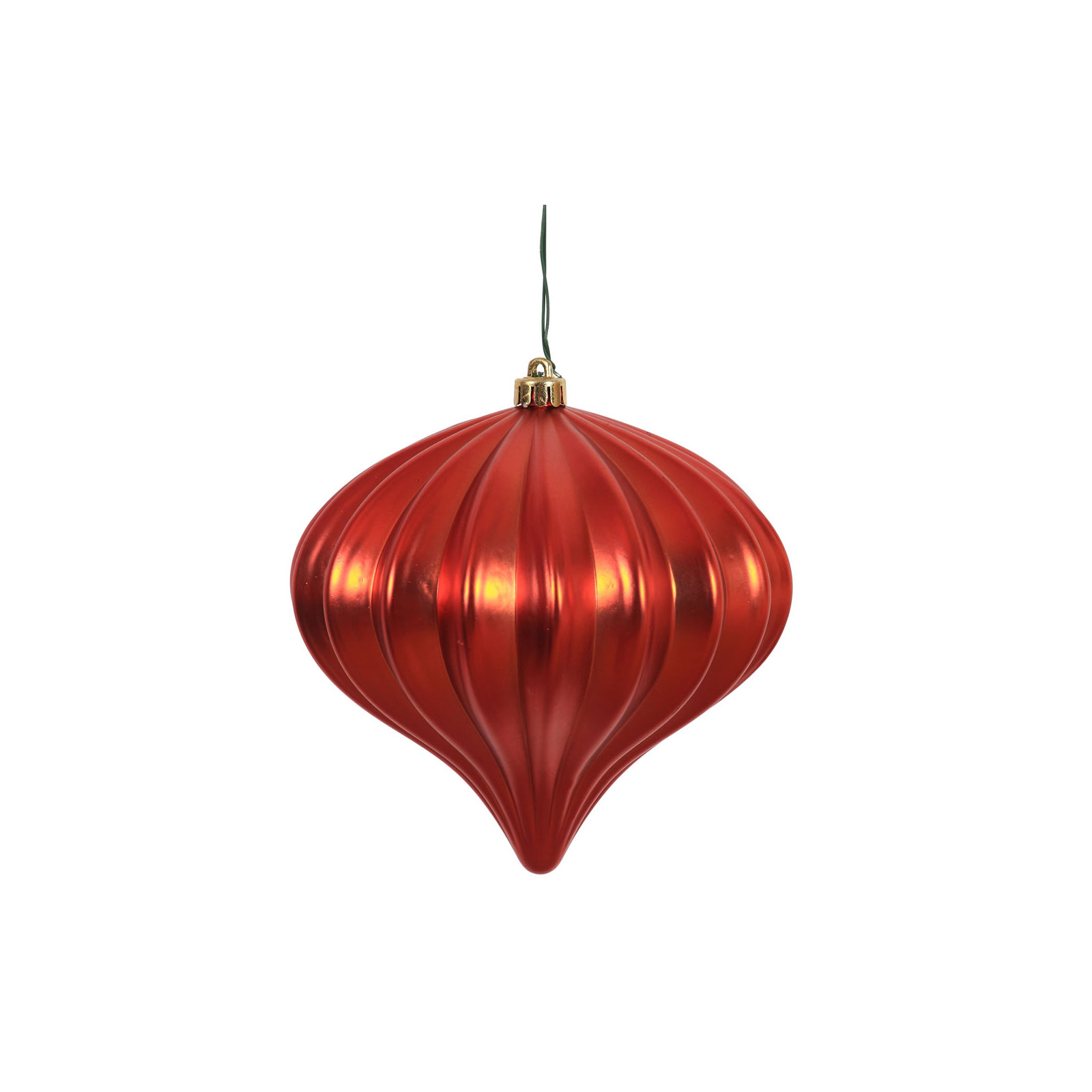 5.7" Onion Christmas Ornament UV, Red