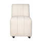 Richardton Linen Parsons Chair in Cream