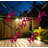 10-Count LED Pink Flamingo Fairy Lights - Warm White