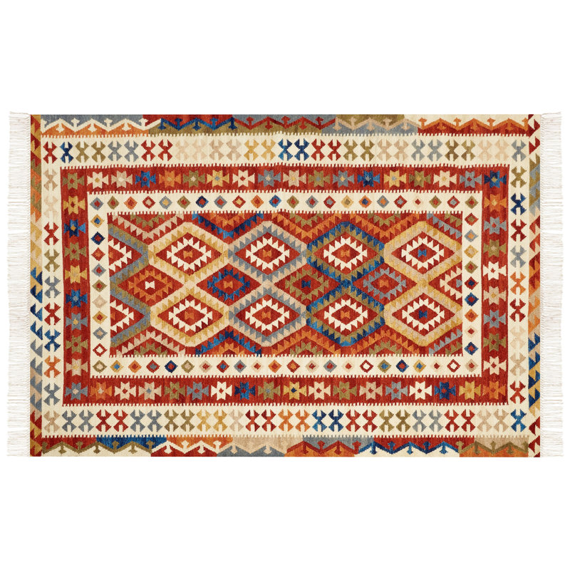 Agosta Southwestern Hand Woven Area Rug, Rectangle 200 x 300cm