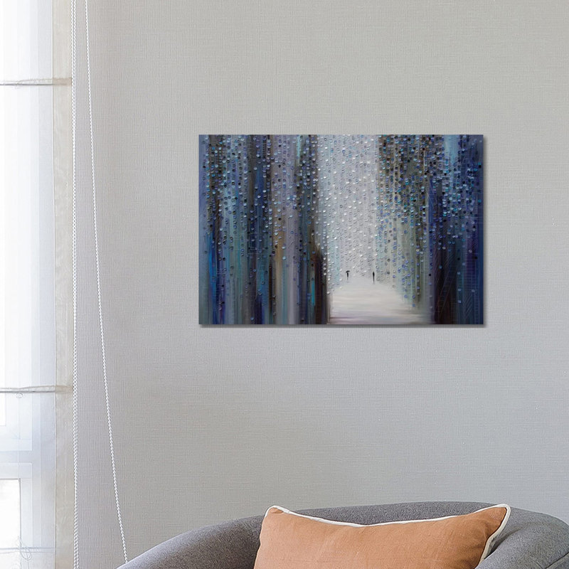 Touch Of The Rain by Ekaterina Ermilkina - Wrapped Canvas Painting, 66.04 cm H x 45.72 cm W x 1.91 cm D