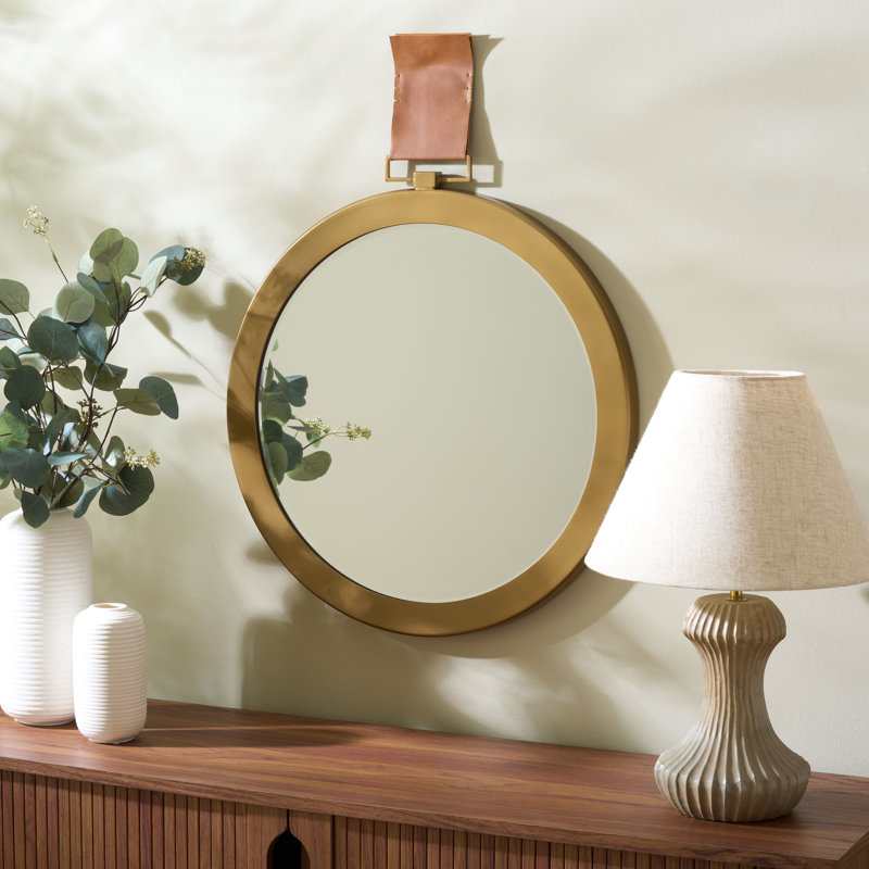 Mcelroy Metal Round Mirror