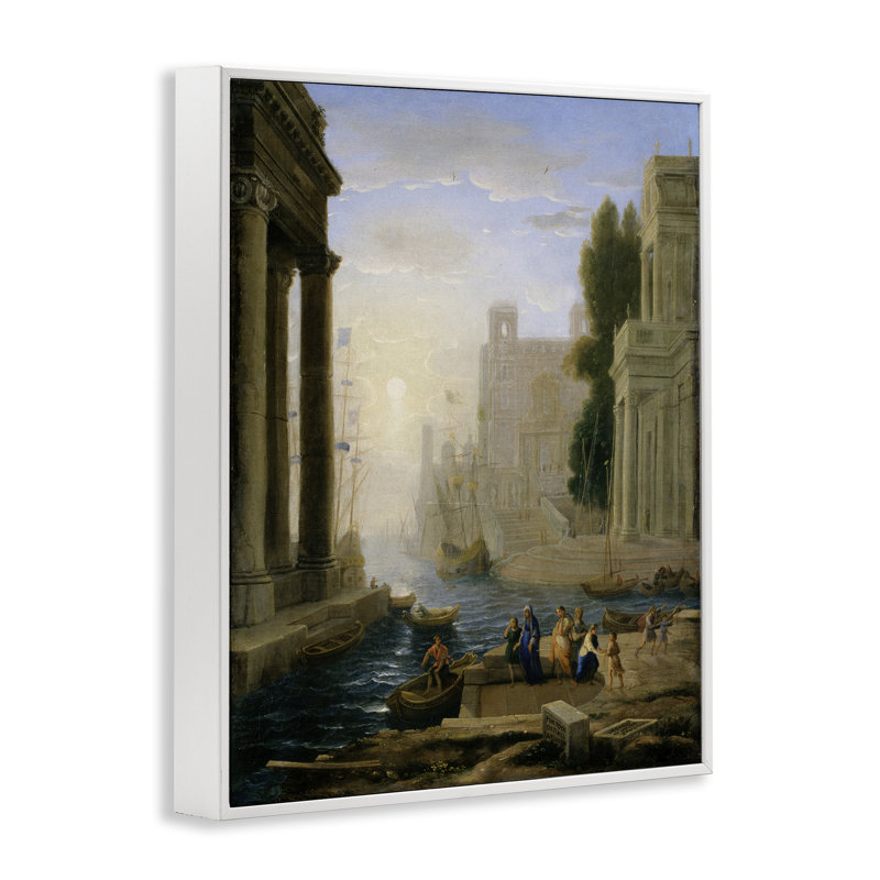 «Classic Claude Landscape», estampe numérique par one1000paintings, H 14 po x l 11 po