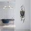 Champagne Surfboard Lux Acrylic by Oliver Gal