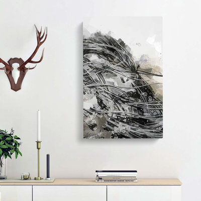 Graffiti Art in Abstract - Wrapped Canvas