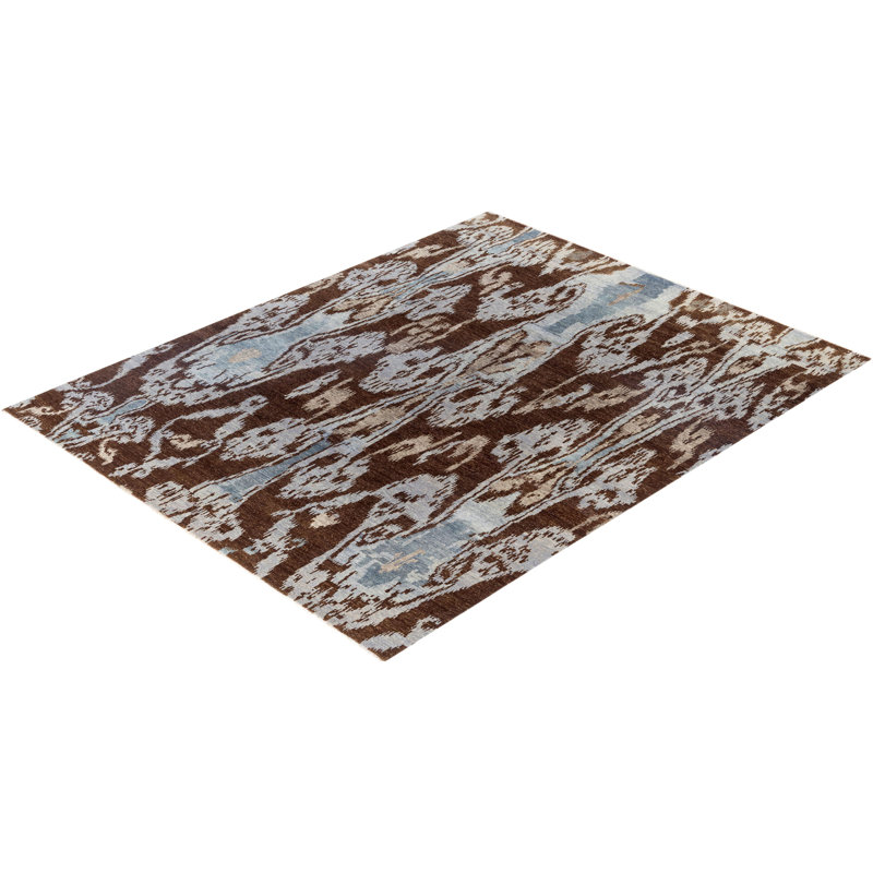 Overdyed One-of-a-Kind 8' 0" X 10' 2" Hand Knotted Area Rug