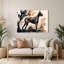«Dogs Dane», art mural en métal beige-442874723