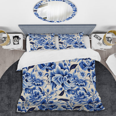 Ensemble de housse de couette Cobalt