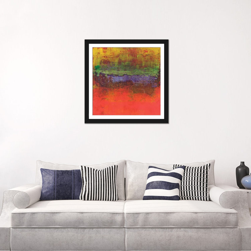 «Hi-Fi Abstract I» par Elena Ray, reproduction sur toile tendue sur châssis, H 24 po x l 24 po x P 1 po, Blanc