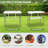 Charnika Rectangular Outdoor Folding Camping Table