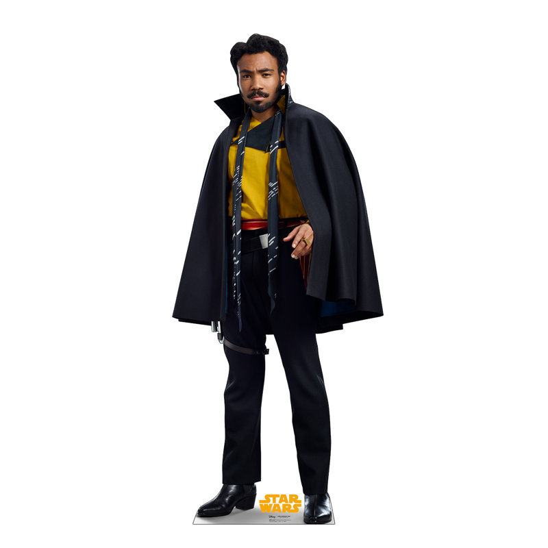 Lando 70'' Star Wars Cardboard Standup with Cape