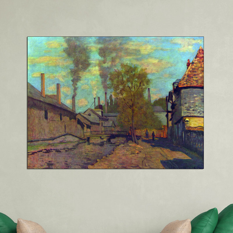 Claude Monet - Wrapped Canvas Painting, 90cm H x 120cm W x 1.8cm D