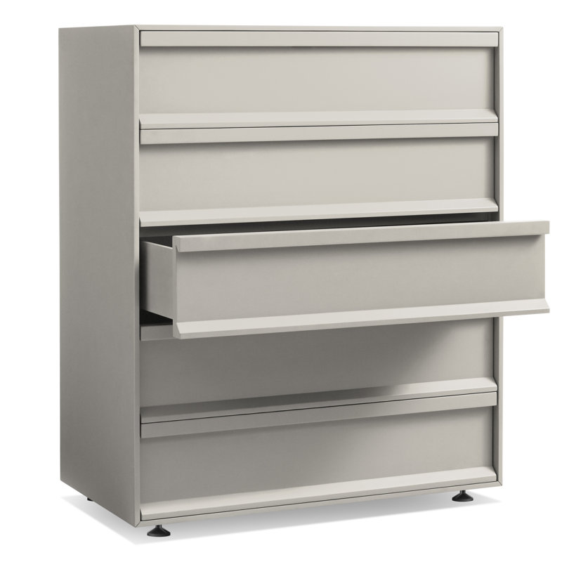 Superchoice 5 Drawer Dresser, Putty