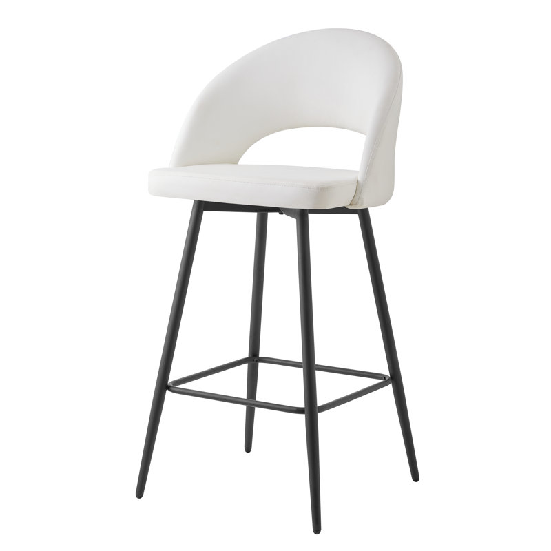 Tabouret de bar Jadiyah, Blanc