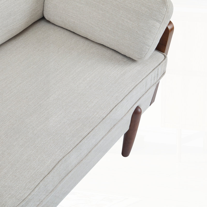Canapé Mid-Century moderne, Beige